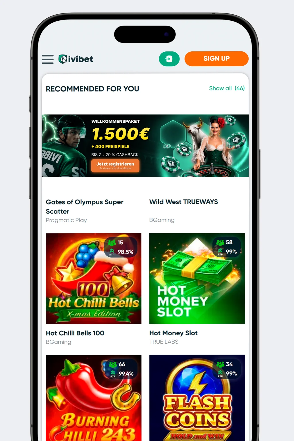 Ivibet App Installieren